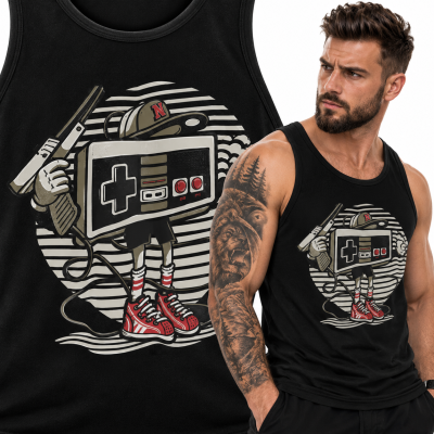 TANK TOP ANIMOWANY  LET`S PLAY